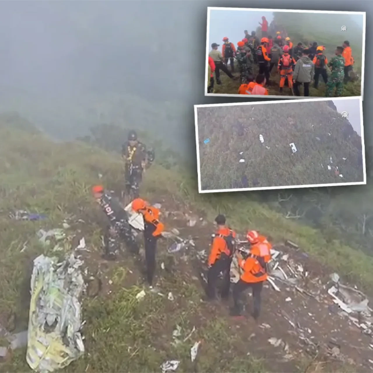 Endonezya’da gözlem uçağı düştü! Çok sayıda kayıp var
