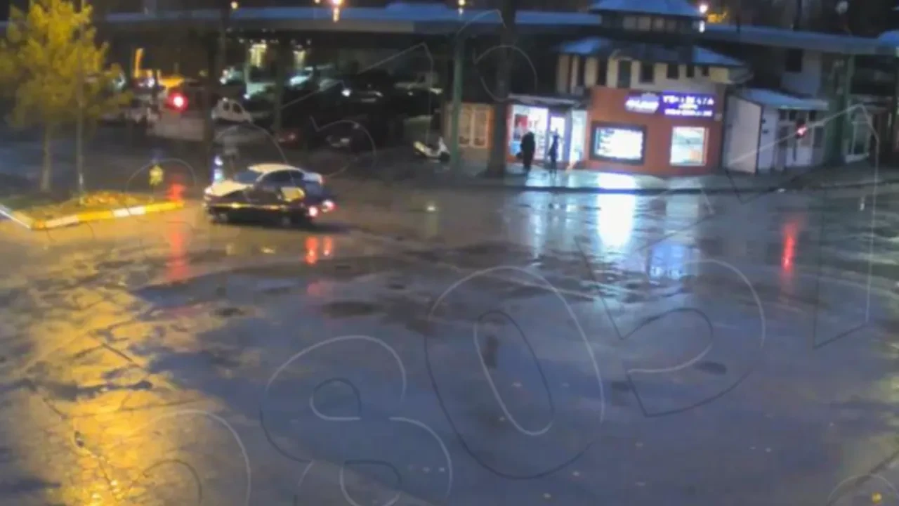 Isparta’da dikkatsiz sürücülerin neden olduğu kazalar KGYS kameralarına yansıdı