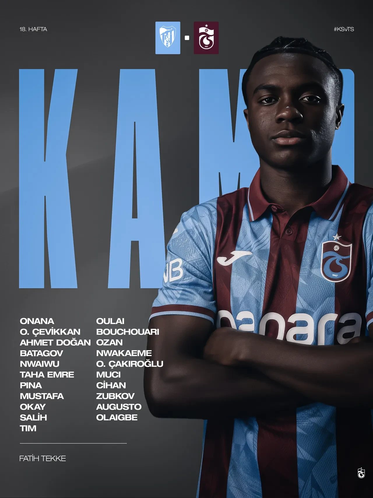 Trabzonspor Kocaelispor deplasmanında | SÜPER LİG CANLI MAÇ ANLATIMI