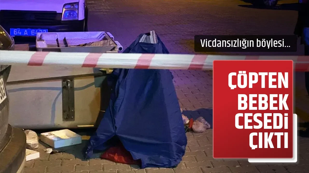 ÇÖPTEN BEBEK CESEDİ ÇIKTI