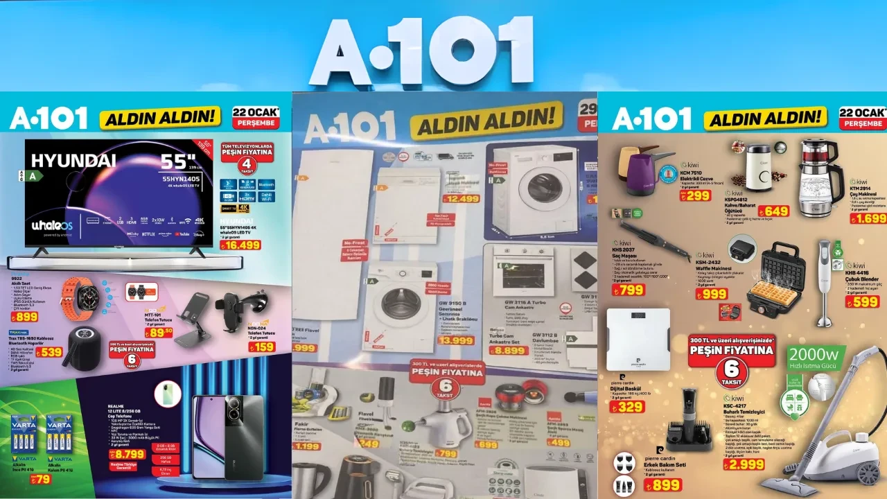 A101 aktüel ürünler kataloğu 22-29 Ocak haftası! A101 marketlere boks standı, barfiks barı, valiz, şarjı masaj aleti geliyor