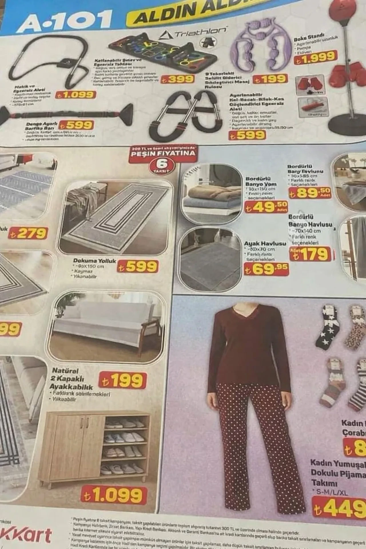 A101 aktüel ürünler kataloğu 22-29 Ocak haftası! A101 marketlere boks standı, barfiks barı, valiz, şarjı masaj aleti geliyor