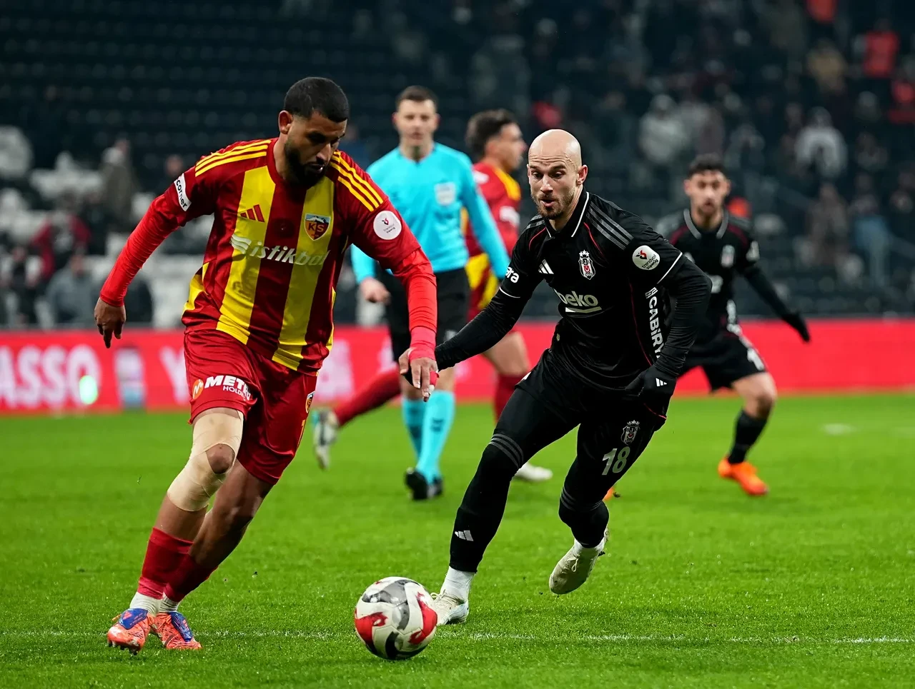 Beşiktaş Kayserispor maç skoru kaç kaç? Son saniyede nefes aldı