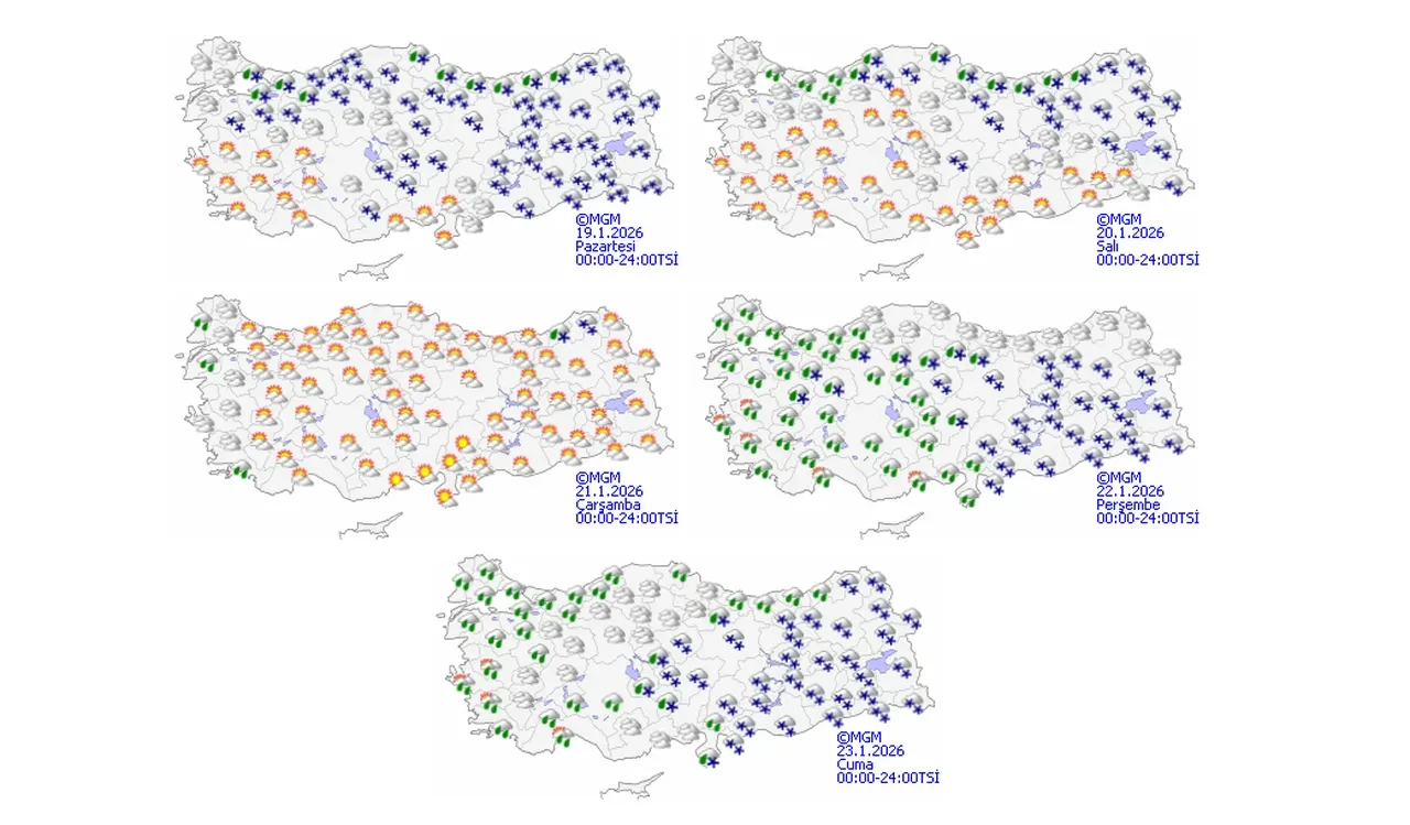 İstanbul ve birçok kentte kuvvetli kar yağışı! Meteoroloji tarih verdi: Günlerce lapa lapa yağacak 