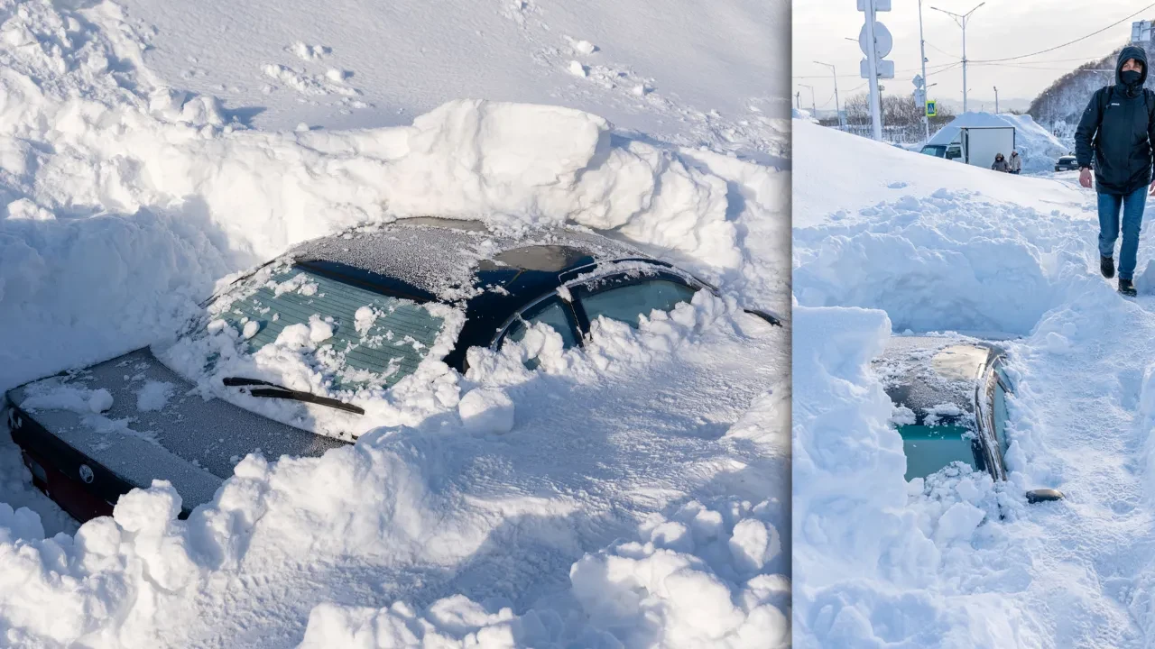 Kar kalınlığı 5 metreye ulaştı! Kamçatka karlar altında kaldı: Gıda ve ilaç kıtlığı başladı