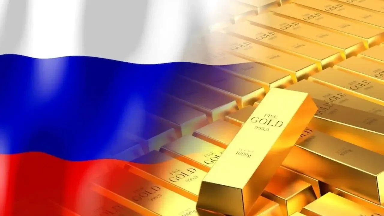 Rusya külçe külçe altın bozdurmaya başladı