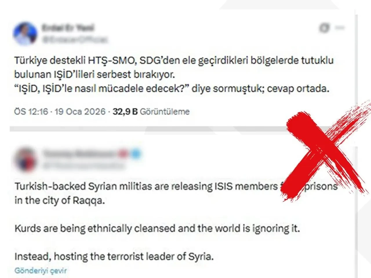 Suriye Ordusu YPG'yi süpürürken DEAŞ'lı teröristleri serbest bıraktı mı?