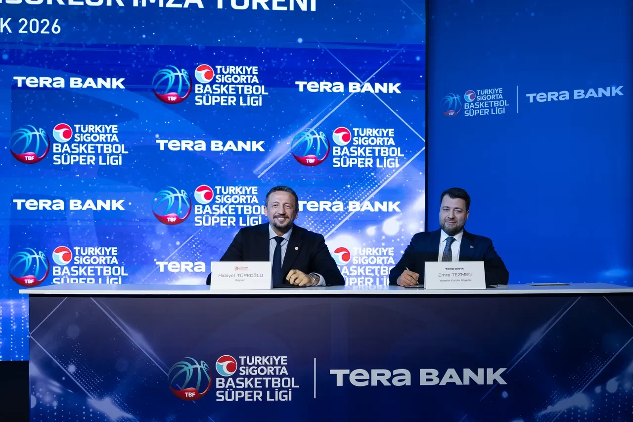 Tera Bank, Türkiye Sigorta Basketbol Süper Ligi’nin ana sponsoru oldu