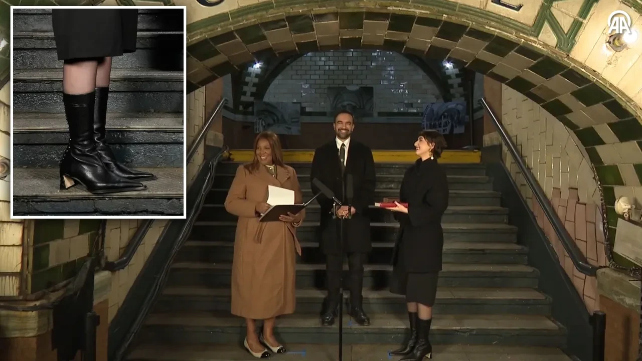 Eşinin çizmeleri yemin törenini gölgede bıraktı! Mamdani ailesi topa tutuldu