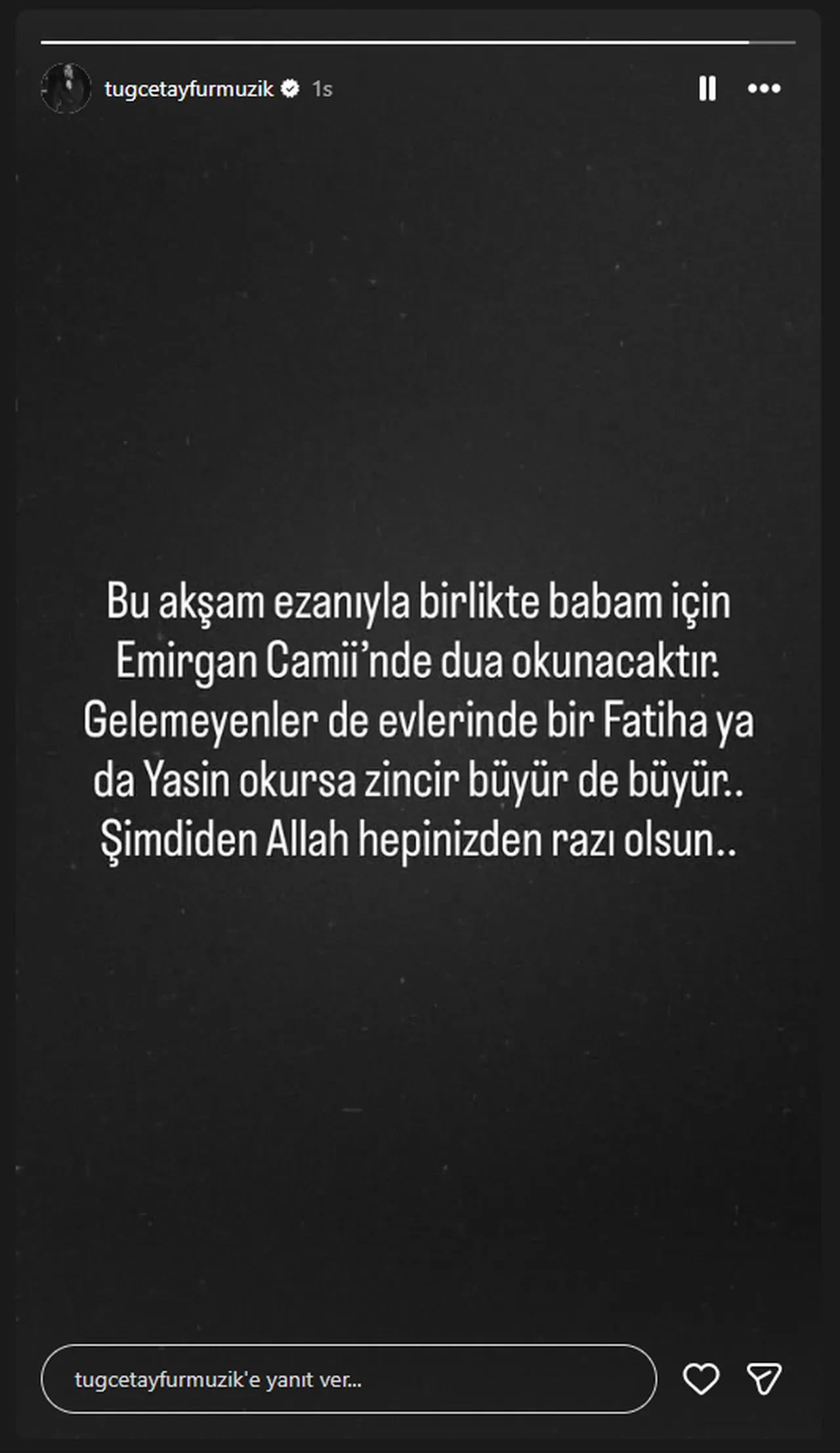 Ferdi Tayfur’un vefatının ilk yılında Tuğçe Tayfur ve Şirin Gözalıcı ayrı ayrı mevlid okutacak