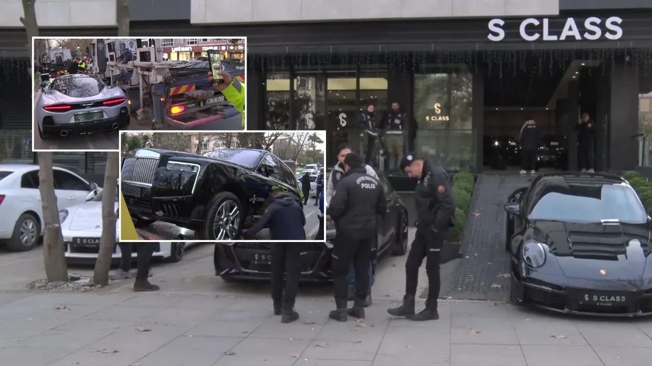 Kadıköy'deki lüks galeriye polis operasyon yaptı, araçlar tek tek çıkarıldı!  Vurgun yapıp kaçmıştı