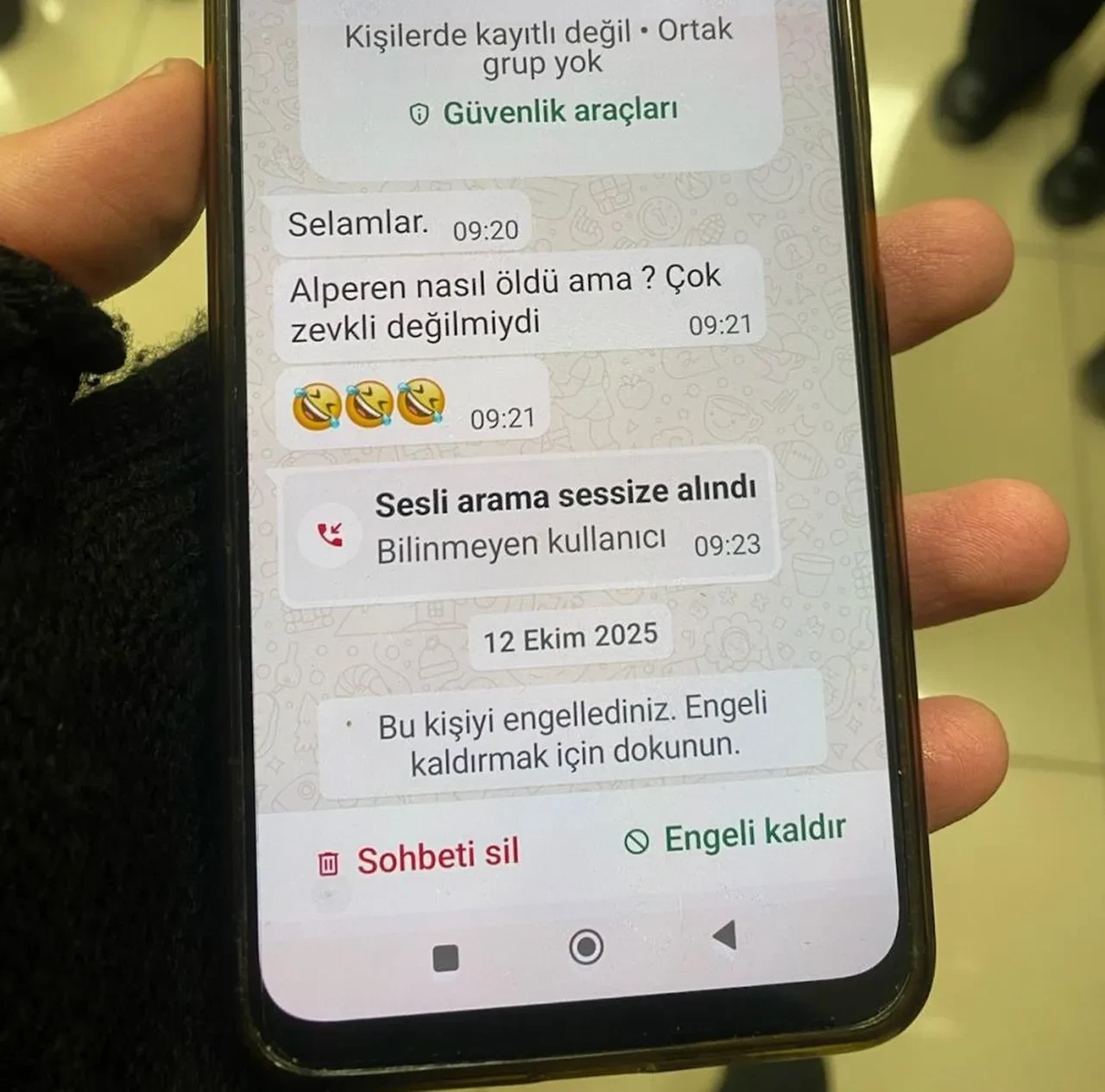 Bolu'da 13 yaşındaki çocuk tarafından öldürülen Alperen Ömer Toprak'ın ailesine tehdit mesajları