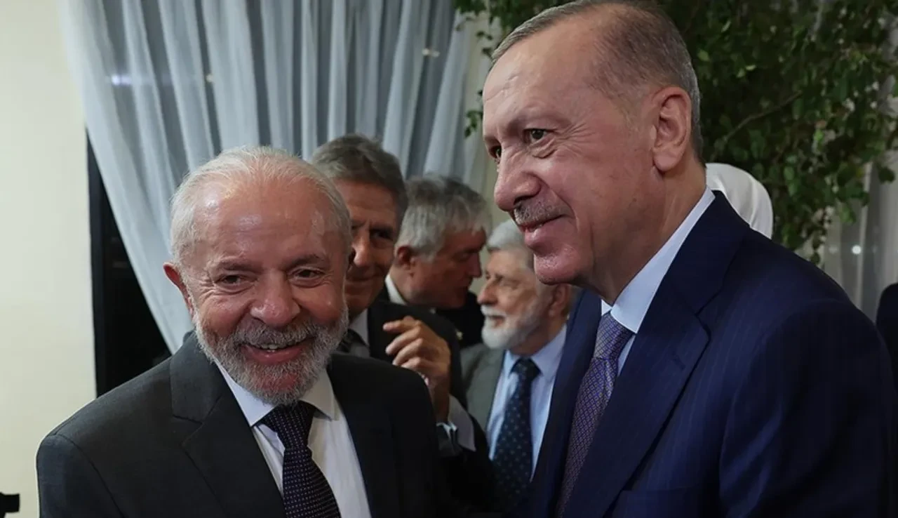 Cumhurbaşkanı Erdoğan'dan Gazze diplomasisi: Brezilya Devlet Başkanı ile görüştü