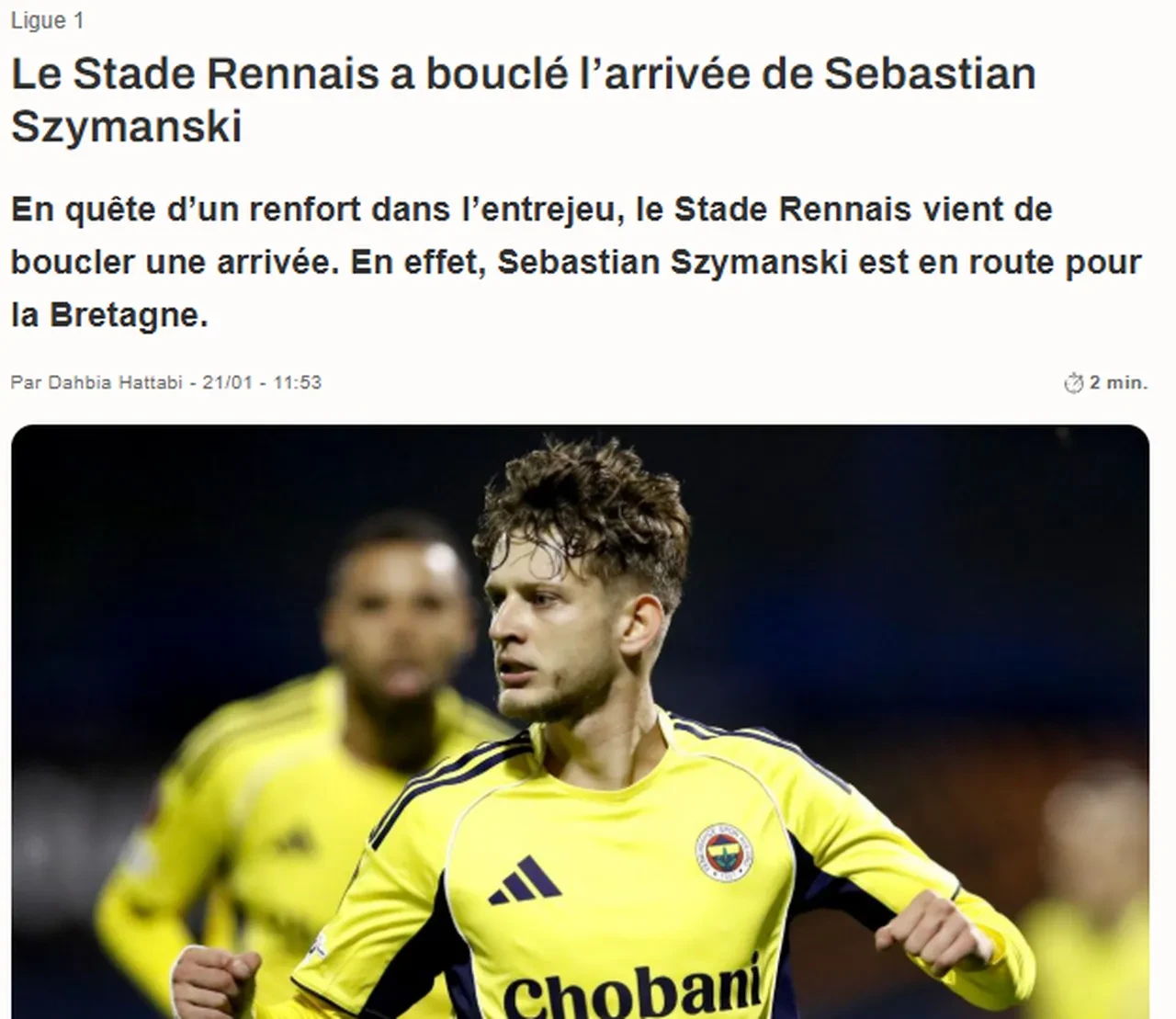 Fenerbahçe'de yaprak dökümü: Yıldız oyuncunun transferini duyurdular!