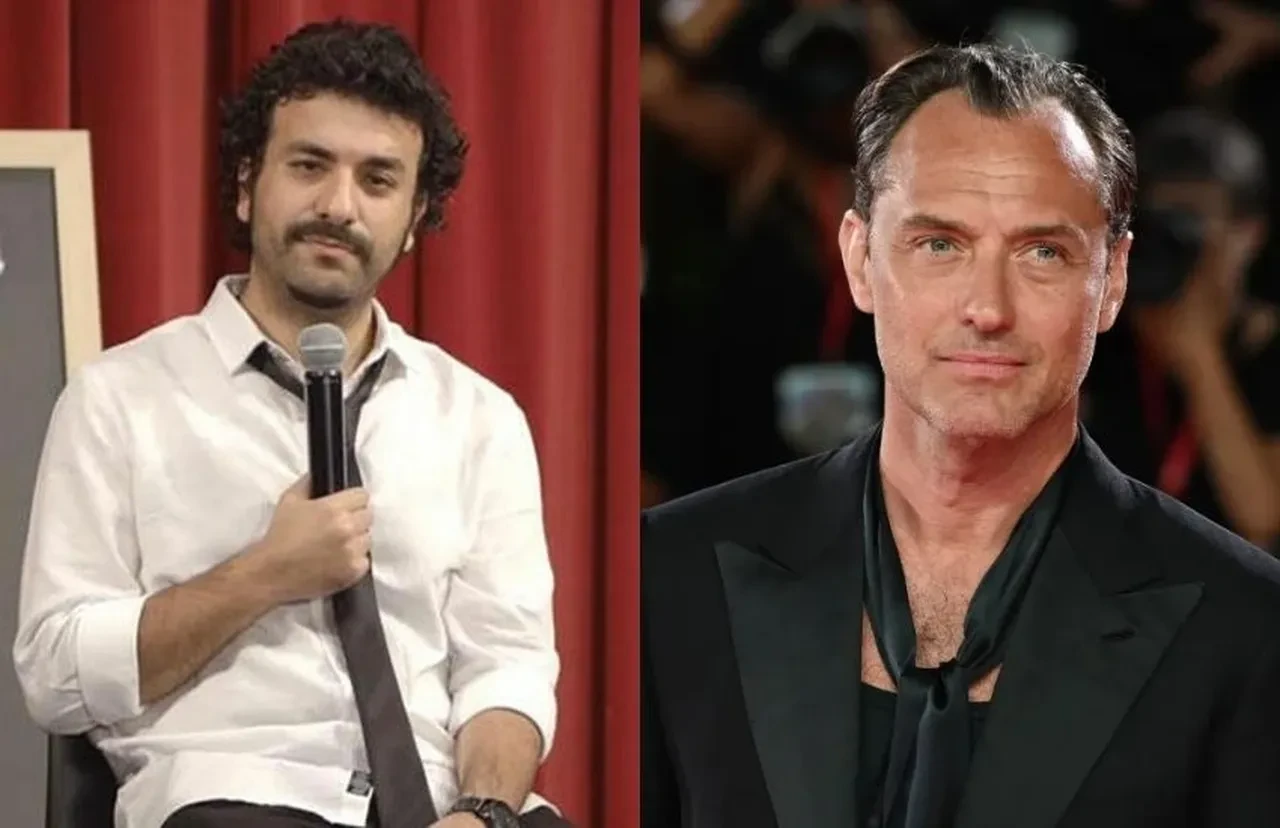 Hasan Can Kaya, dünyaca ünlü oyuncu Jude Law ile karşılaştı! Hayranı olduğu yönetmeni öğrendi 