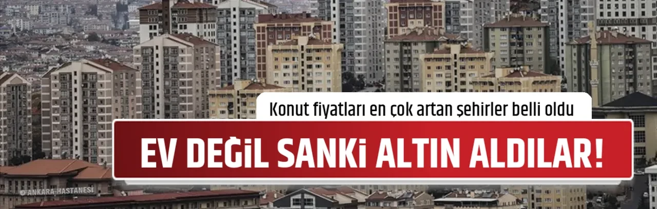 EV DEĞİL SANKİ ALTIN ALDILAR!