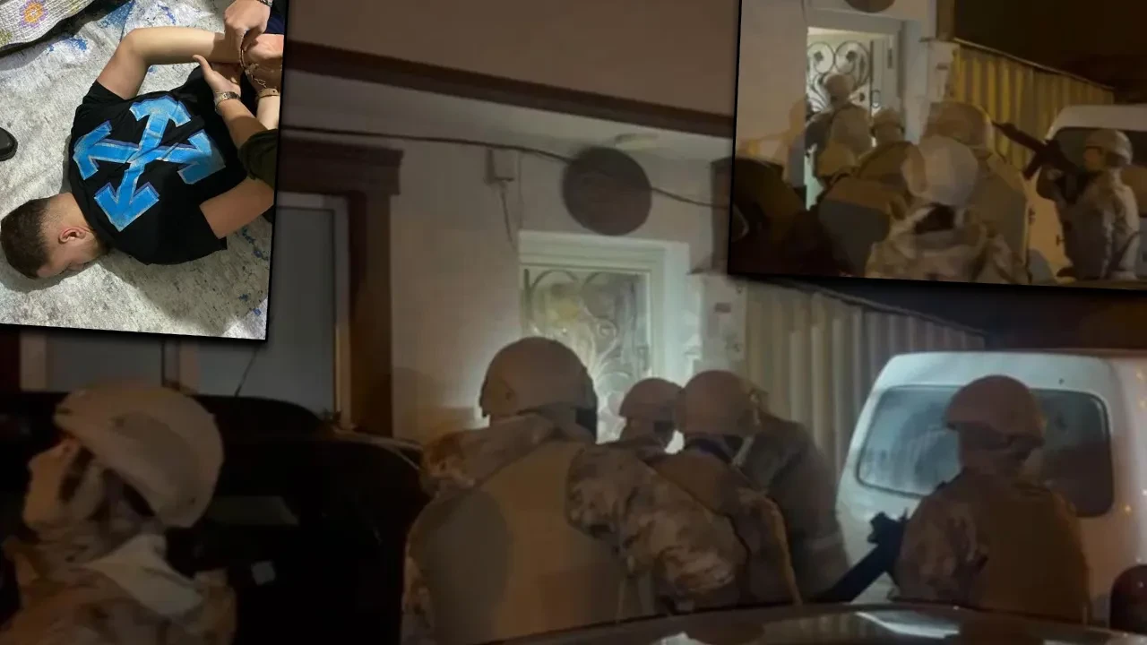 Molotoflu saldırının arkasından suç örgütü çıktı! Özel harekat inlerine böyle girdi