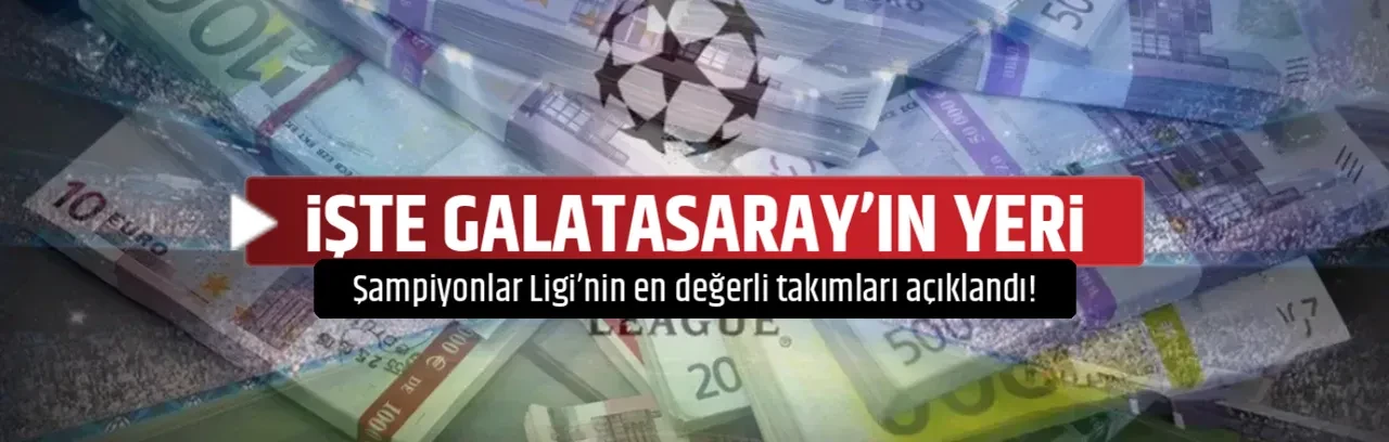 İŞTE GALATASARAY’IN YERİ