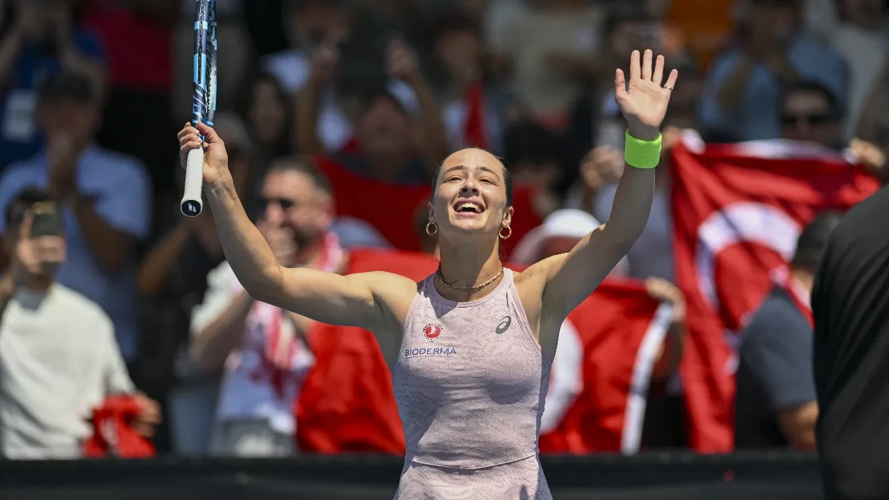 Zeynep Sönmez'den yeni rekor! Avustralya Açıkta tarih yazdı
