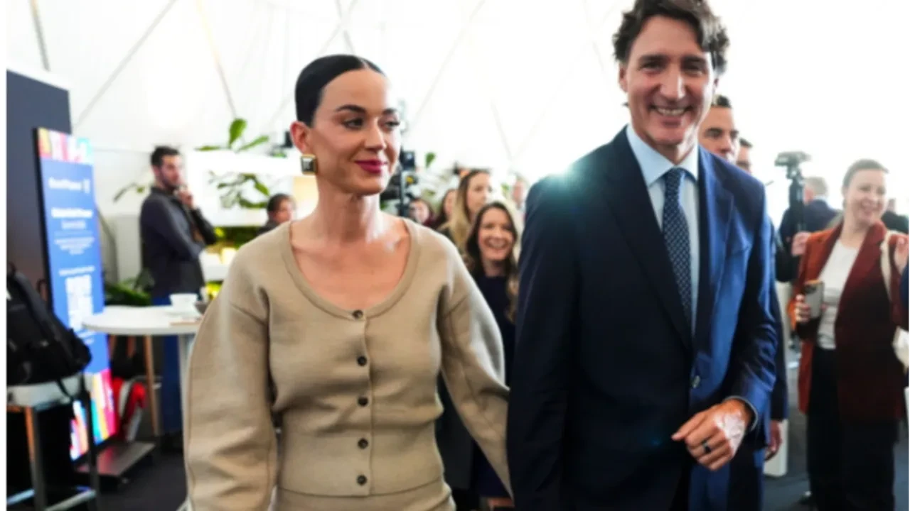 Katy Perry ile Justin Trudeau Davos Ekonomik Forumu'na beraber katıldı! Tüm gözler onlara çevrildi 
