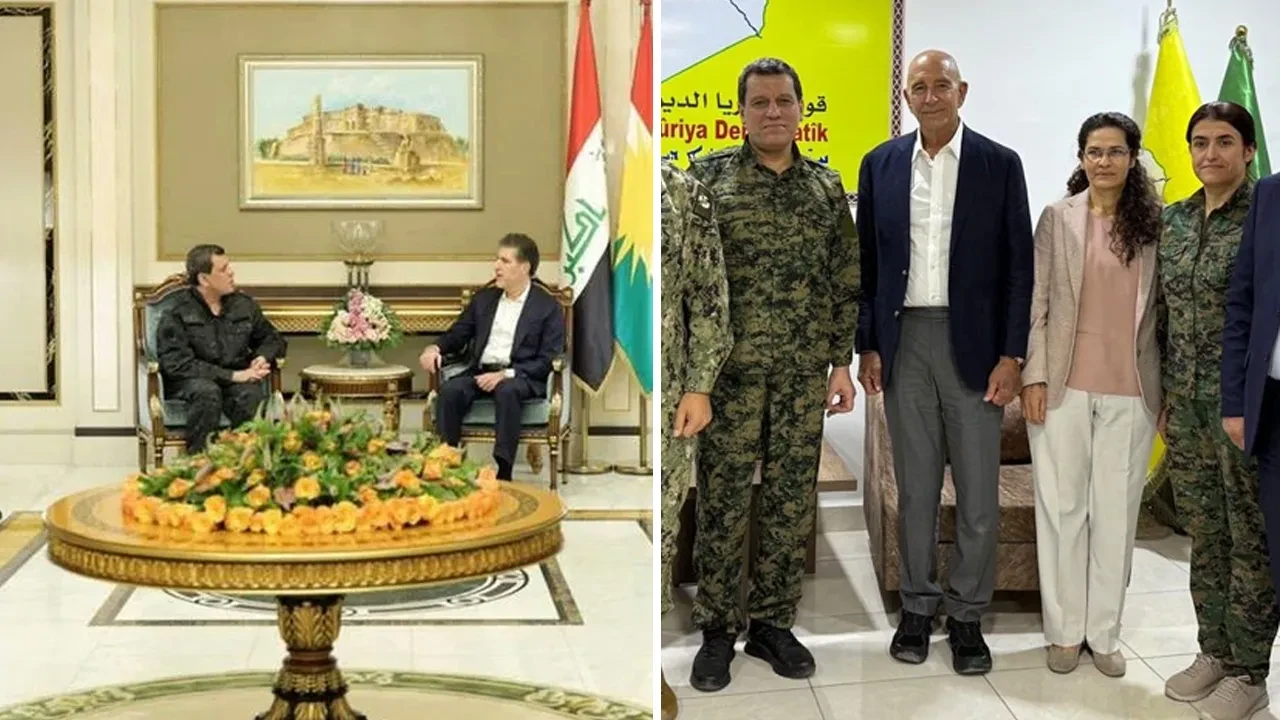 Tom Barrack ve Neçirvan Barzani Mazlum Abdi ile görüştü! Her gittiği yerde aynı şey söylendi