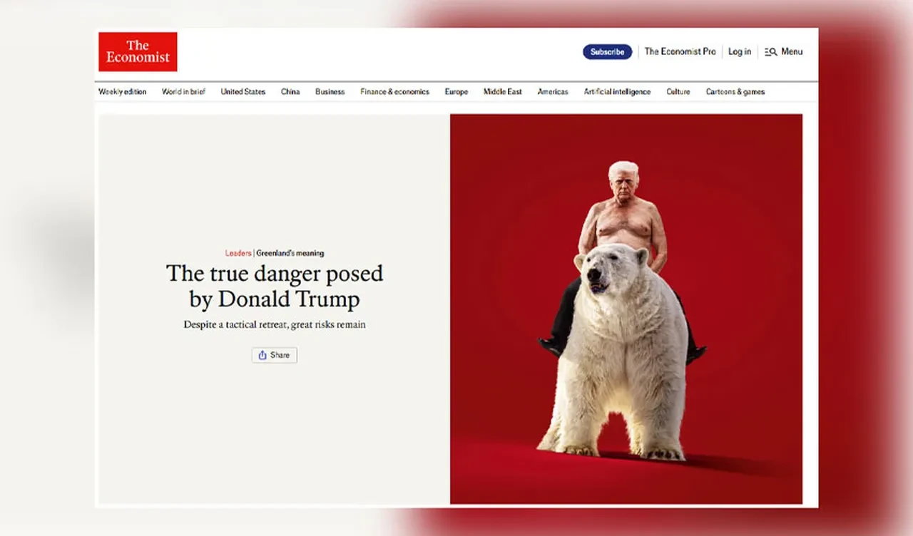 Uzaktan Putin, yakından Trump! The Economist dergisinin kapak tasfiri Davos'a ışık tutuyor