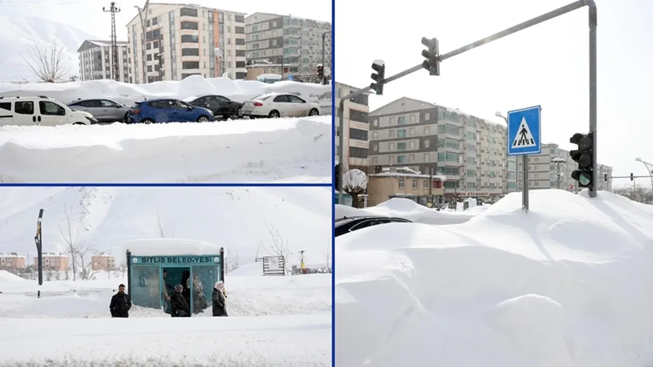 Görüntüler Sibirya'dan değil Türkiye'den! Kar kalınlığı 4 metreyi aştı