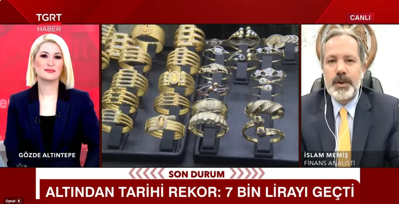 Gram altın Cumhuriyet tarihi rekorunu kırdı! İslam Memiş 10 bin lira için tarih verdi