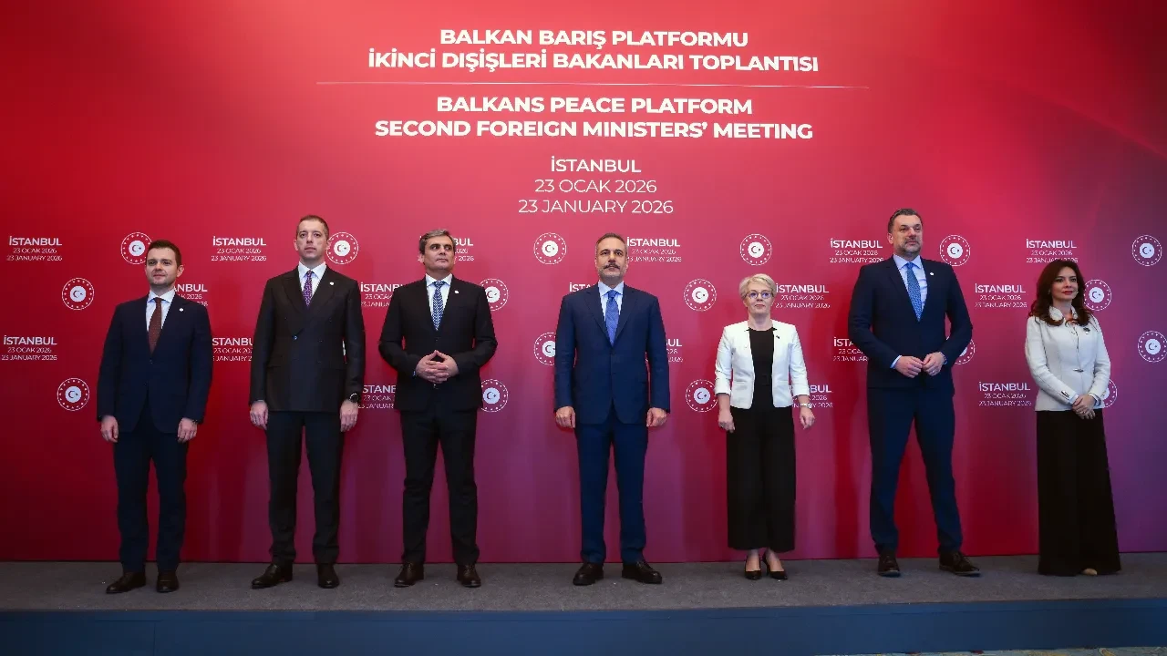İstanbul'da Balkan Barış Platformu toplandı! Bakan Fidan'dan kritik mesaj