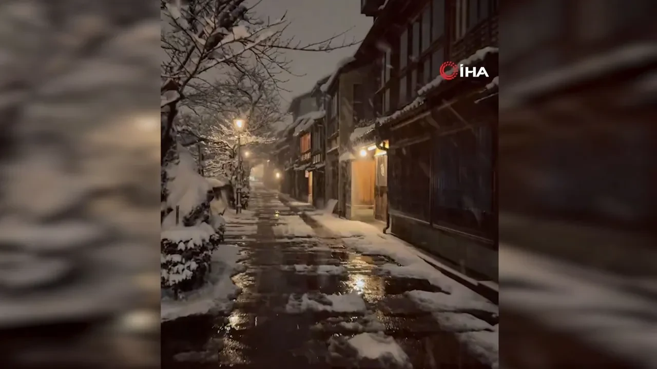 Japonya'da kar yağışı kabusa dönüştü! Ölü ve yaralılar var