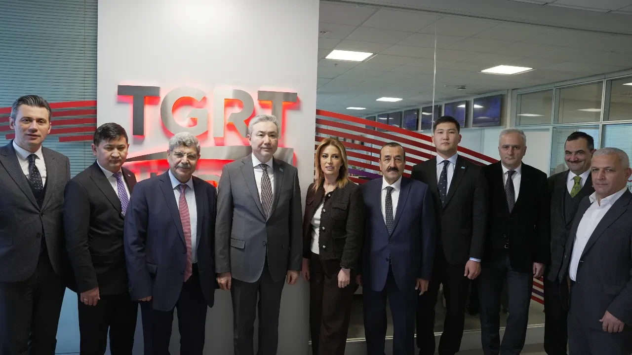 Kazakistan'dan İhlas Medya'ya üst düzey ziyaret!