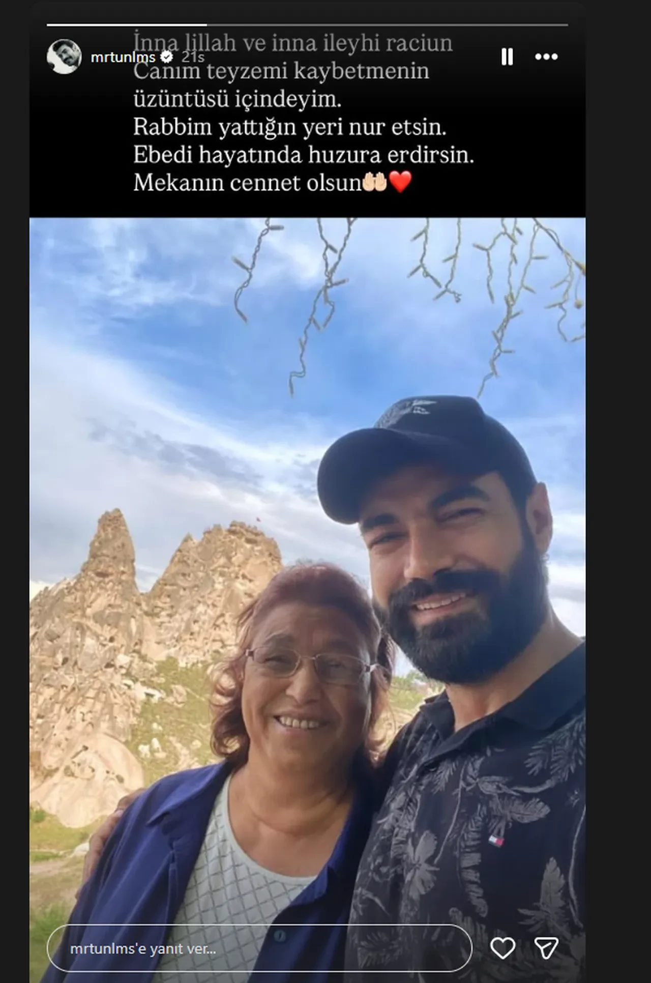 Murat Ünalmış'ın acı günü! Teyzesi hayatını kaybetti