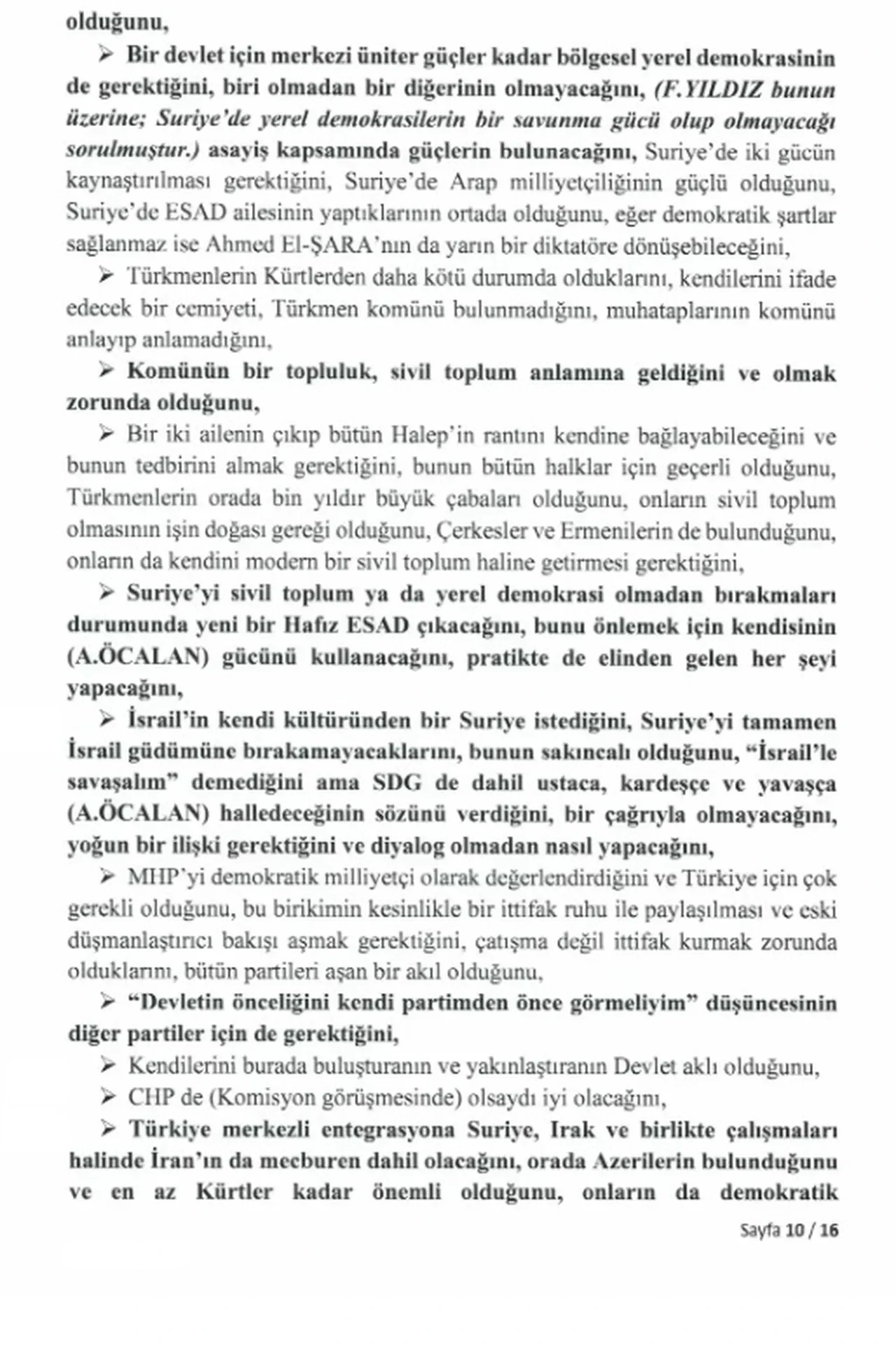 TBMM İmralı'da Abdullah Öcalan ile yapılan komisyon görüşmesinin tutanaklarını paylaştı