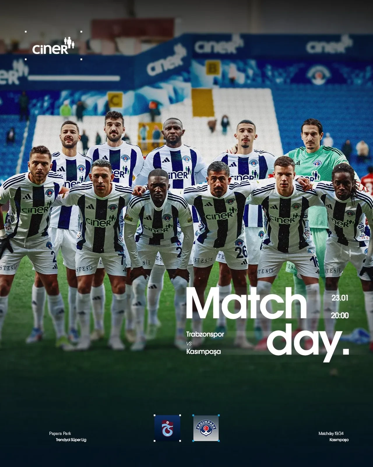 Trabzonspor-Kasımpaşa | SÜPER LİG CANLI MAÇ ANLATIMI