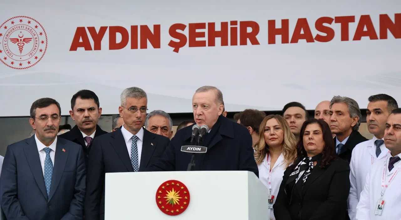 Cumhurbaşkanı Erdoğan 'Artık İzmir'e gitmeyeceksiniz' diyerek açılışını yaptı: Aydın'a dev şehir hastanesi