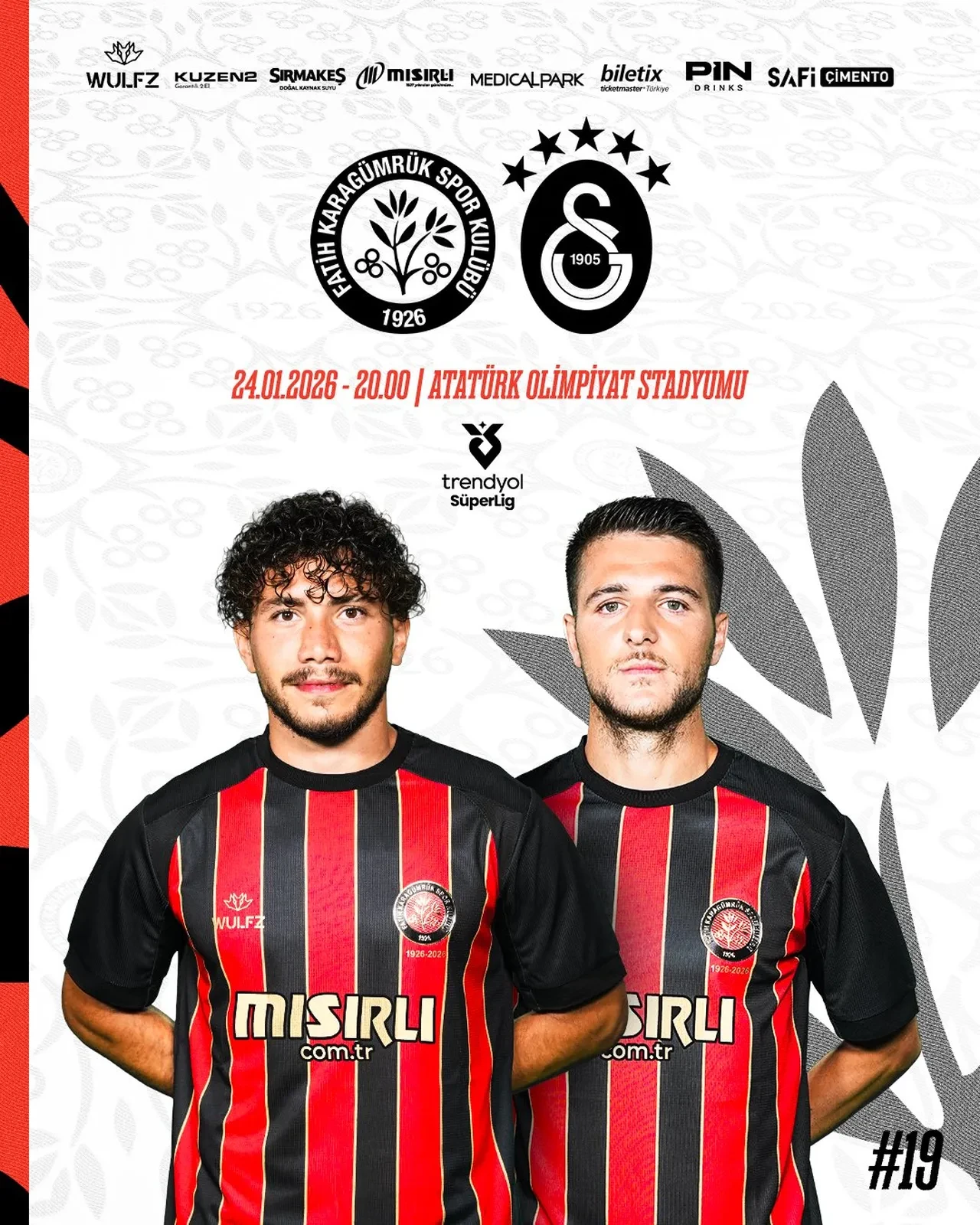 Galatasaray Fatih Karagümrük deplasmanında | SÜPER LİG CANLI MAÇ ANLATIMI