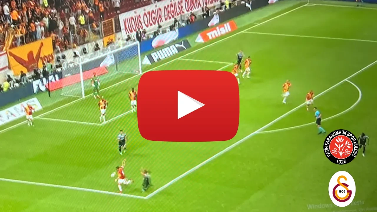 Karagümrük Galatasaray CANLI nereden izlenir? Karagümrük Galatasaray maçı ilk 11’ler belli oldu