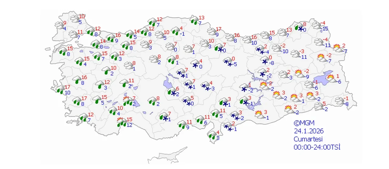 Meteoroloji illeri tek tek sıraladı! 18 kente kuvvetli kar yağışı geliyor: Lapa lapa yağacak 