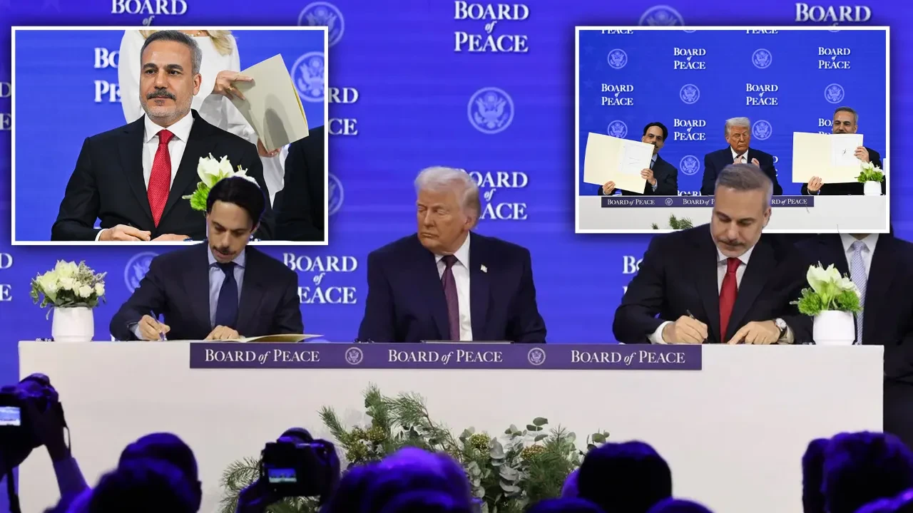 Trump'ın bile dikkatini çekmişti! Hakan Fidan, Gazze Barış Kurulu'ndaki kalem detayına açıklık getirdi