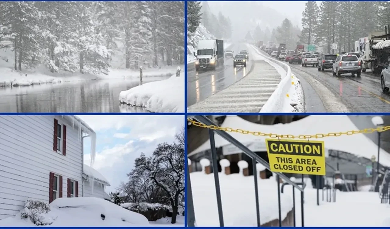 ABD'de şiddetli kar fırtınası hayatı felç etti! Yüzbinlerce hane elektriksiz kaldı