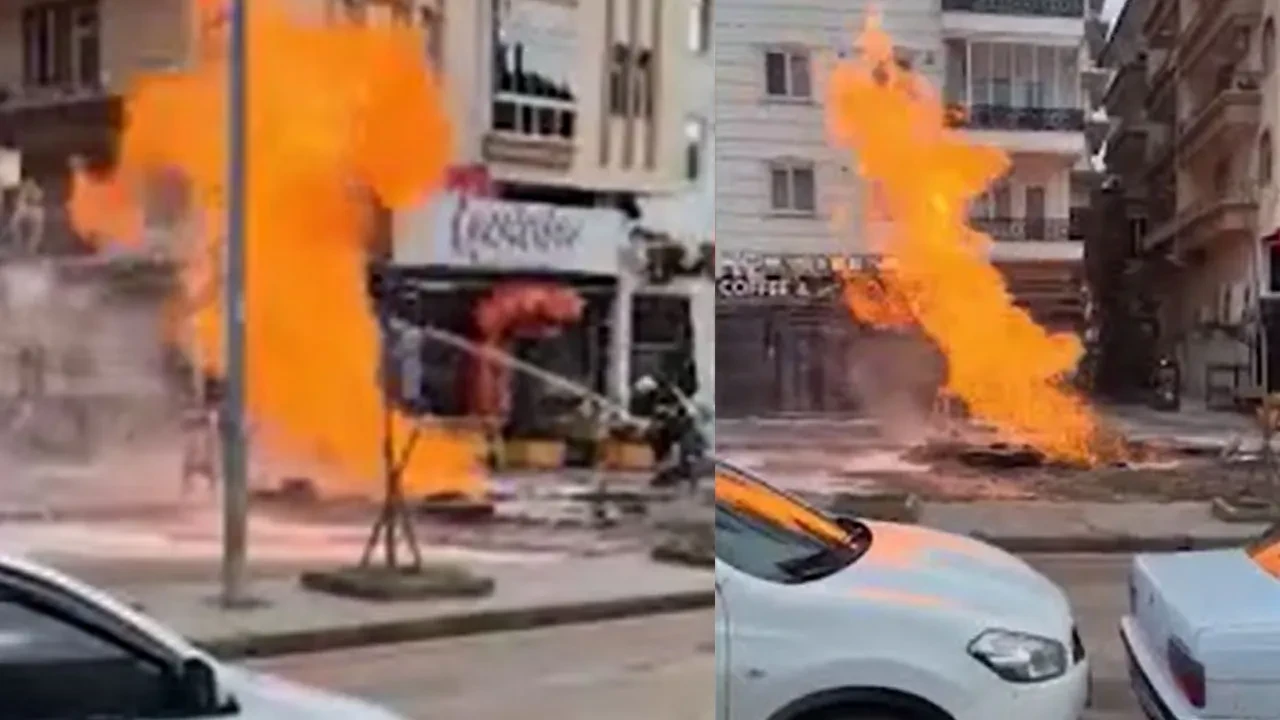 Facianın eşiğinden dönüldü! Kırıkkale'de doğal gaz hattı bomba gibi patladı