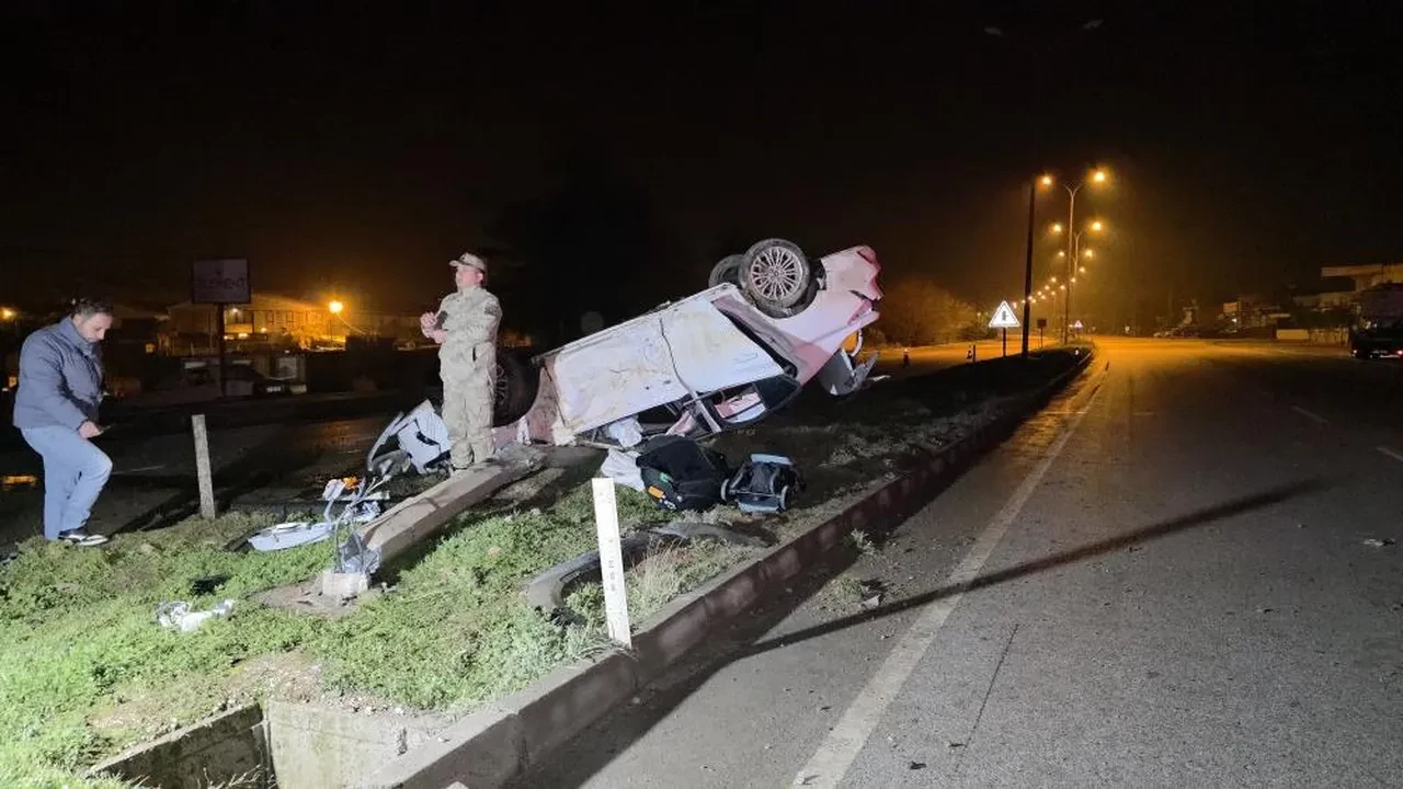 Hatay'da kahreden kaza! 1 yaşındaki bebek öldü, anne ve baba yaralı