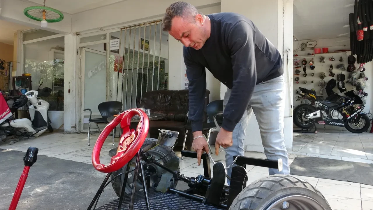 'Yapamazsın' dediler, çocukluk hayalini gerçekleştirdi! Hızı saatte 160 kilometreye ulaşıyor