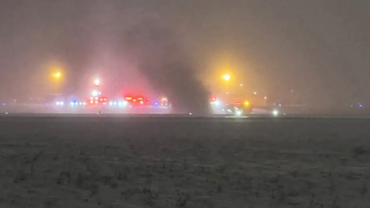 ABD'de uçak kazası! 8 kişinin bulunduğu özel jet düştü