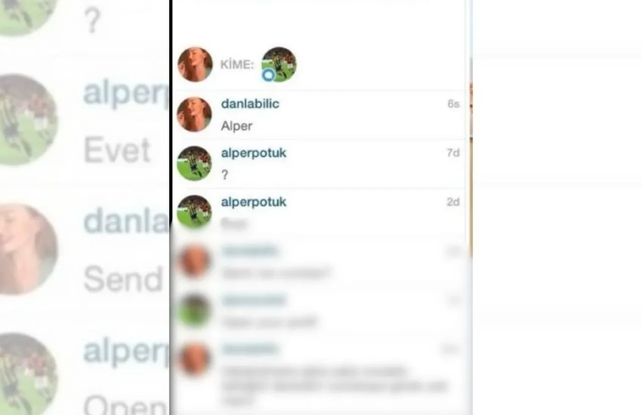 Alper Potuk'un attığı mesajları ifşa eden Danla Biliç: Helallik isteyecektim ama belki gelir