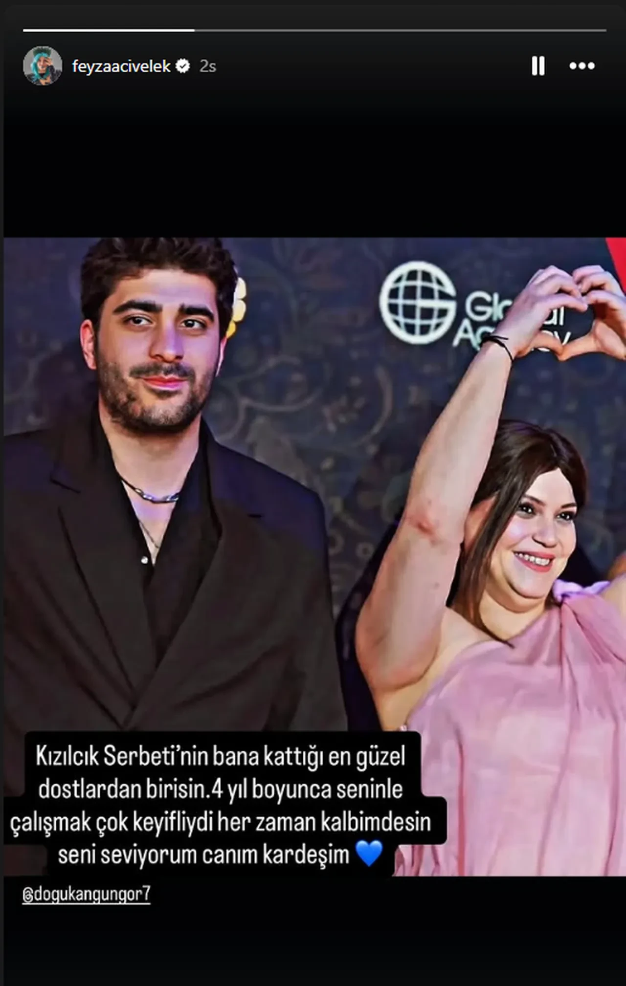 Feyza Civelek ve Barış Kılıç'tan Doğukan Güngör paylaşımı! 