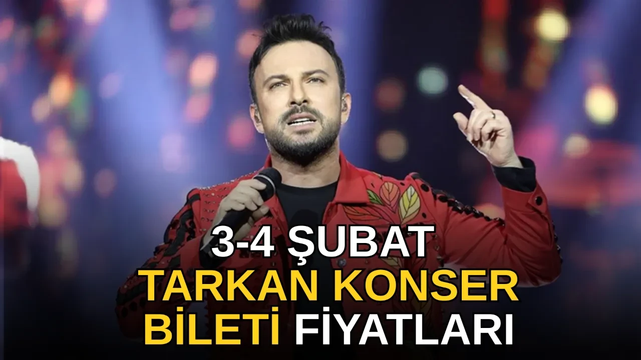 Tarkan konseri bilet fiyatları 2026! Tarkan konseri nerede, kaç kişilik? Volkswagen Arena konser bilet sayısı