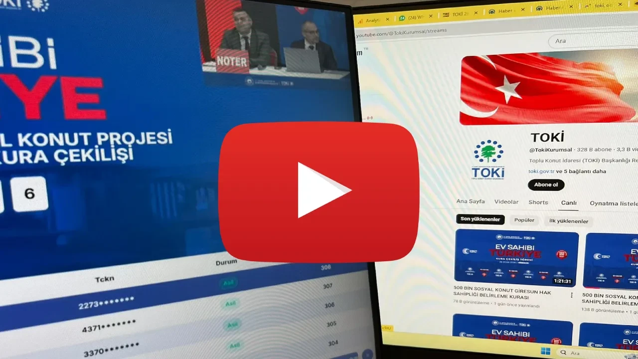 TOKİ Osmaniye kura çekimi canlı yayını 2026: TOKİ Osmaniye kura sonuçları açıklandı mı, iptal mi oldu?