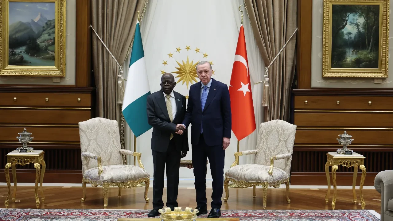 Cumhurbaşkanı Erdoğan ve Nijerya Lideri Tinubu Ankara’da bir araya geldi
