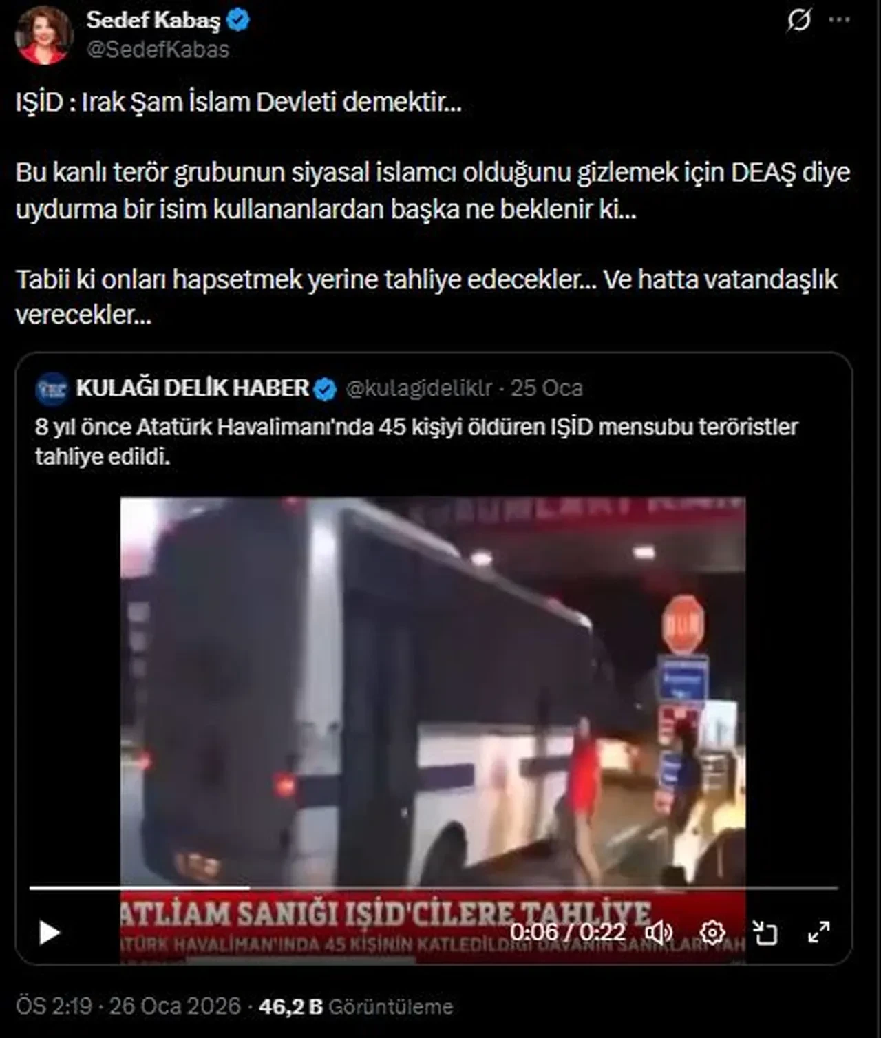 Gazeteci Sedef Kabaş gözaltına alındı